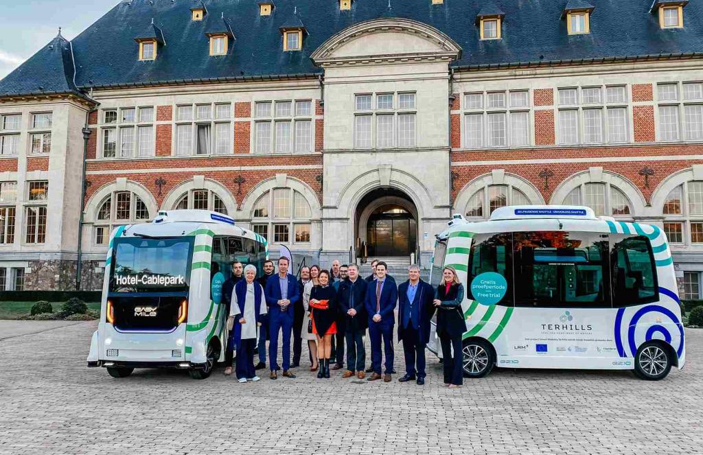 Samovozeći shuttleovi debitiraju u belgijskim turističkim obilascima