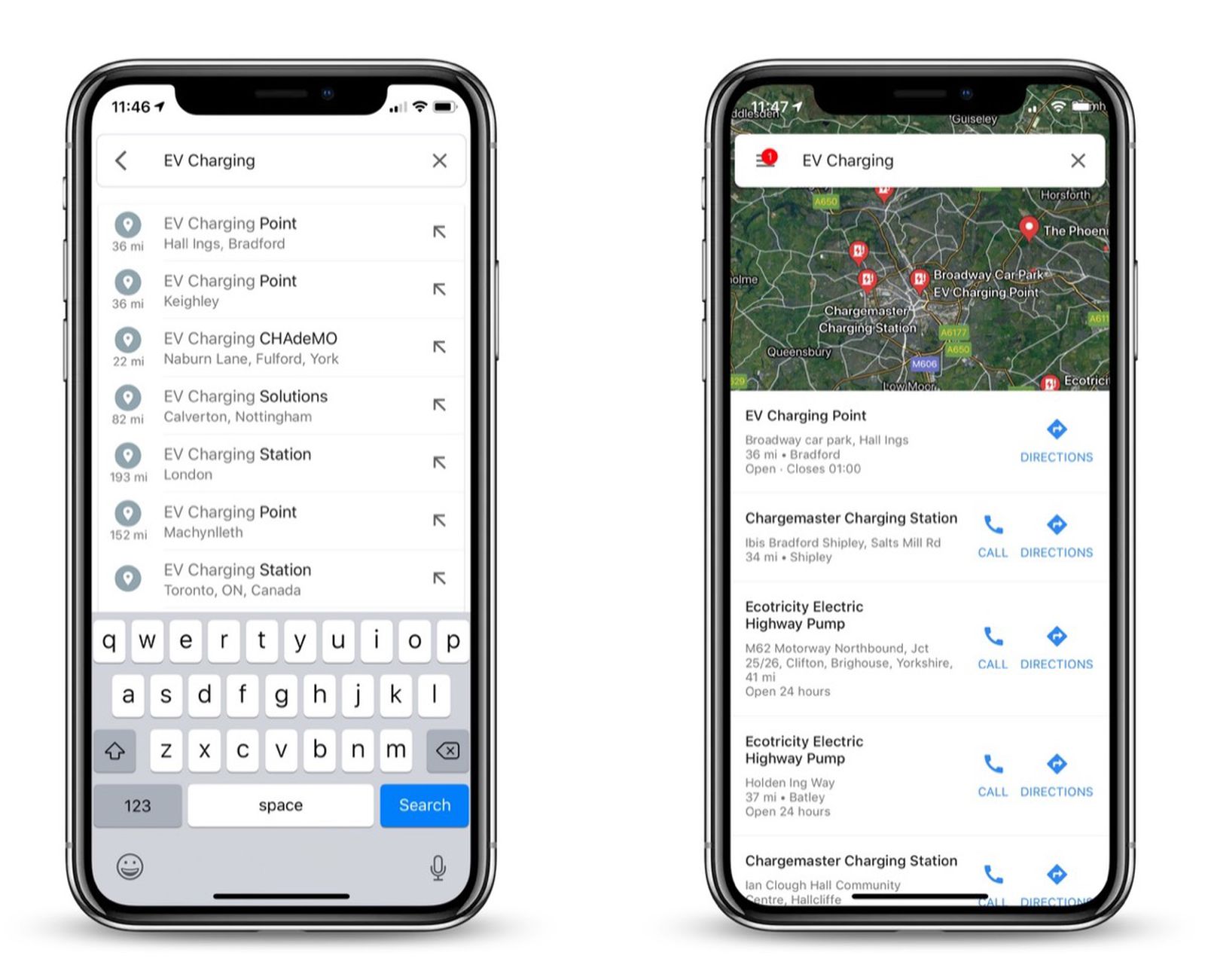 Google Maps pomaže vozačima električnih automobila da pronađu punjače