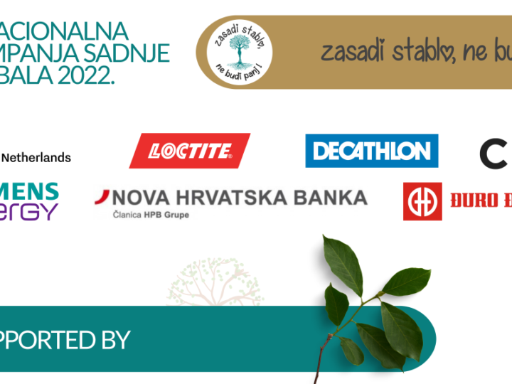 Nacionalna kampanja sadnje stabala u Hrvatskoj danas je službeno započela!