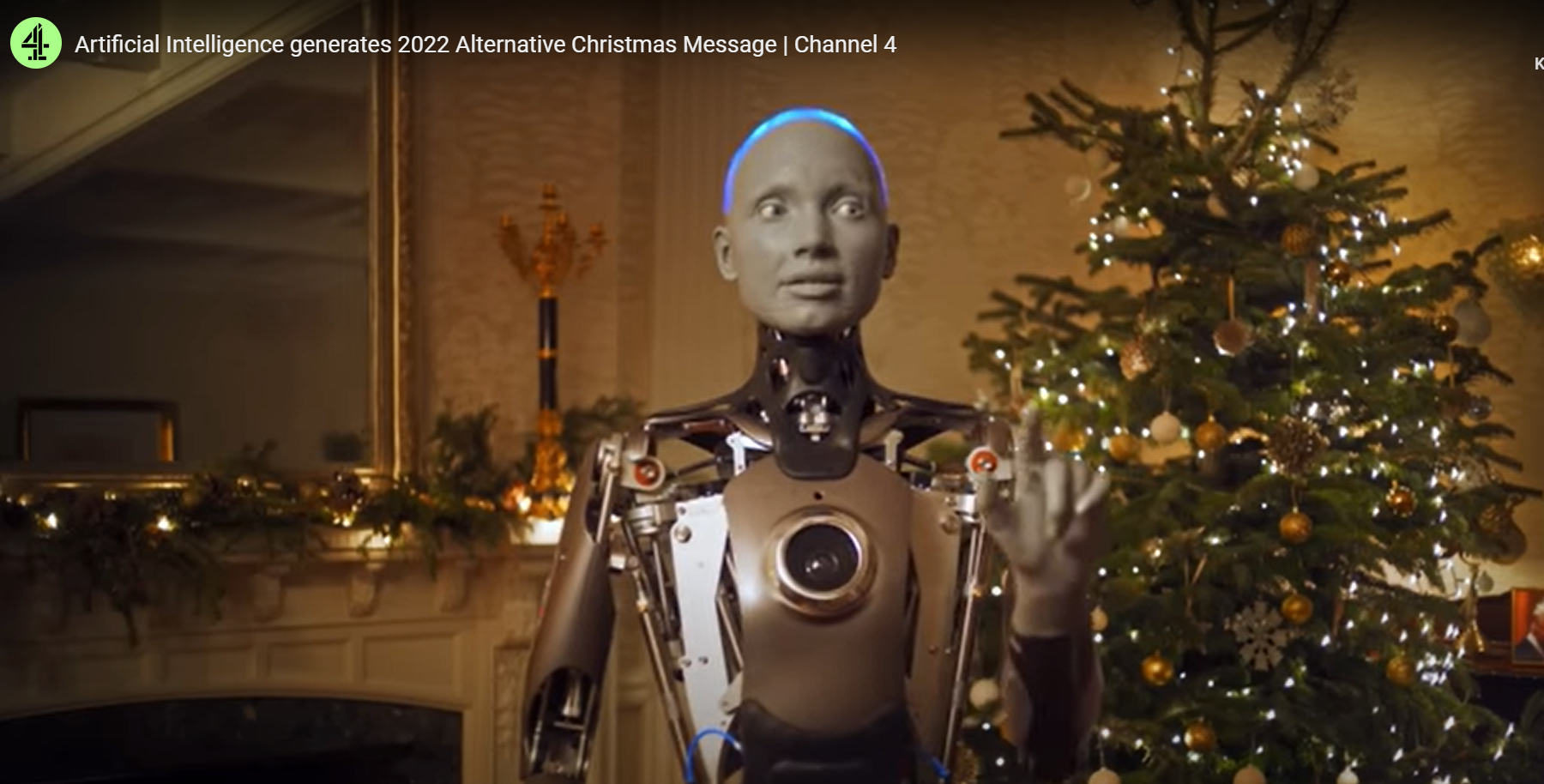 Božićni govor najnaprednijeg robota na svijetu ostavlja bez teksta