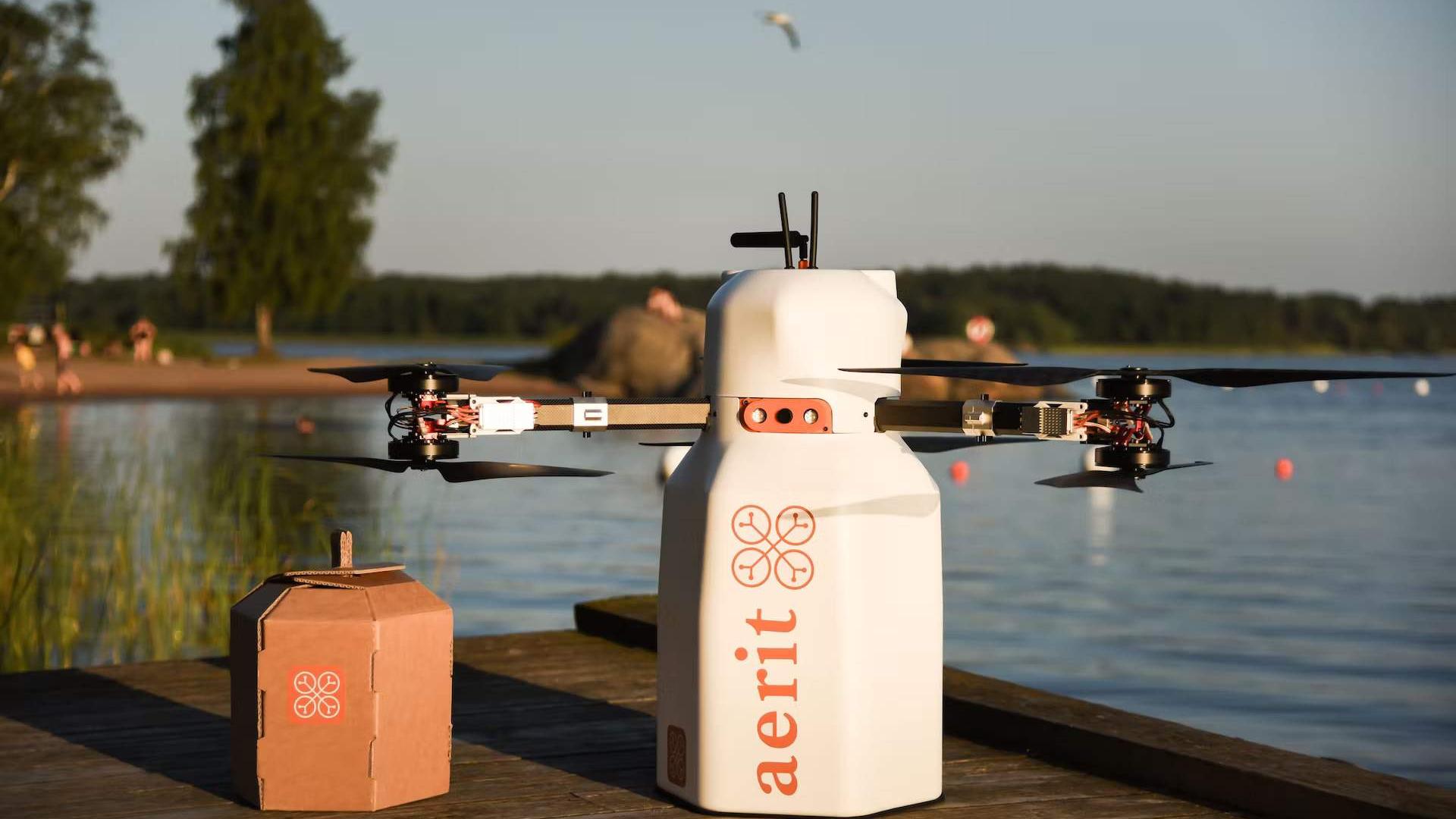 Prva dostava hrane dronom u Švedskoj odvija se u ruralnom okrugu Stockholm