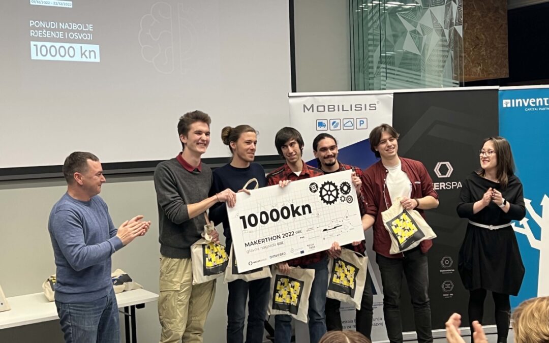 Makerthon 2022. u Varaždinu: FER-ovci pobijedili u izradi inovativnog rješenja, osmislili način osiguravanja privatnih električnih romobila