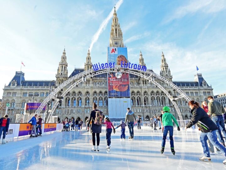 Veliko bečko klizalište na otvorenom ove godine s inovativnim energetskim konceptom