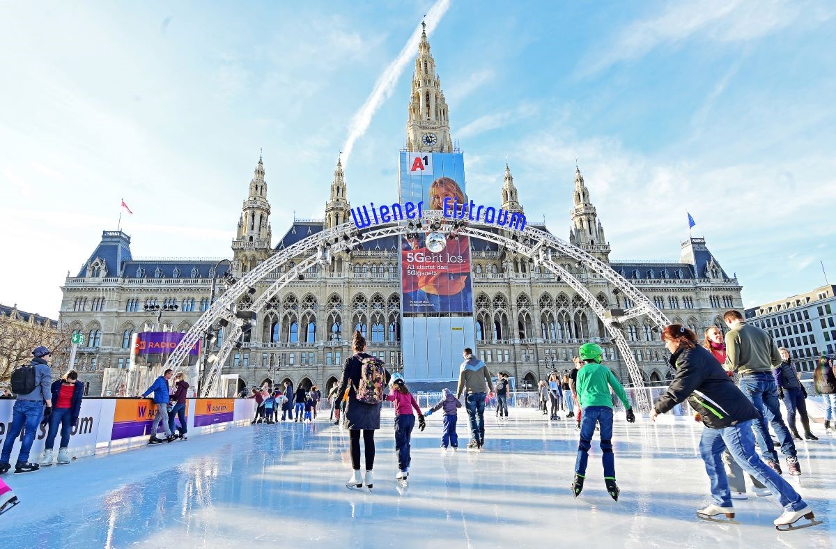 Veliko bečko klizalište na otvorenom ove godine s inovativnim energetskim konceptom