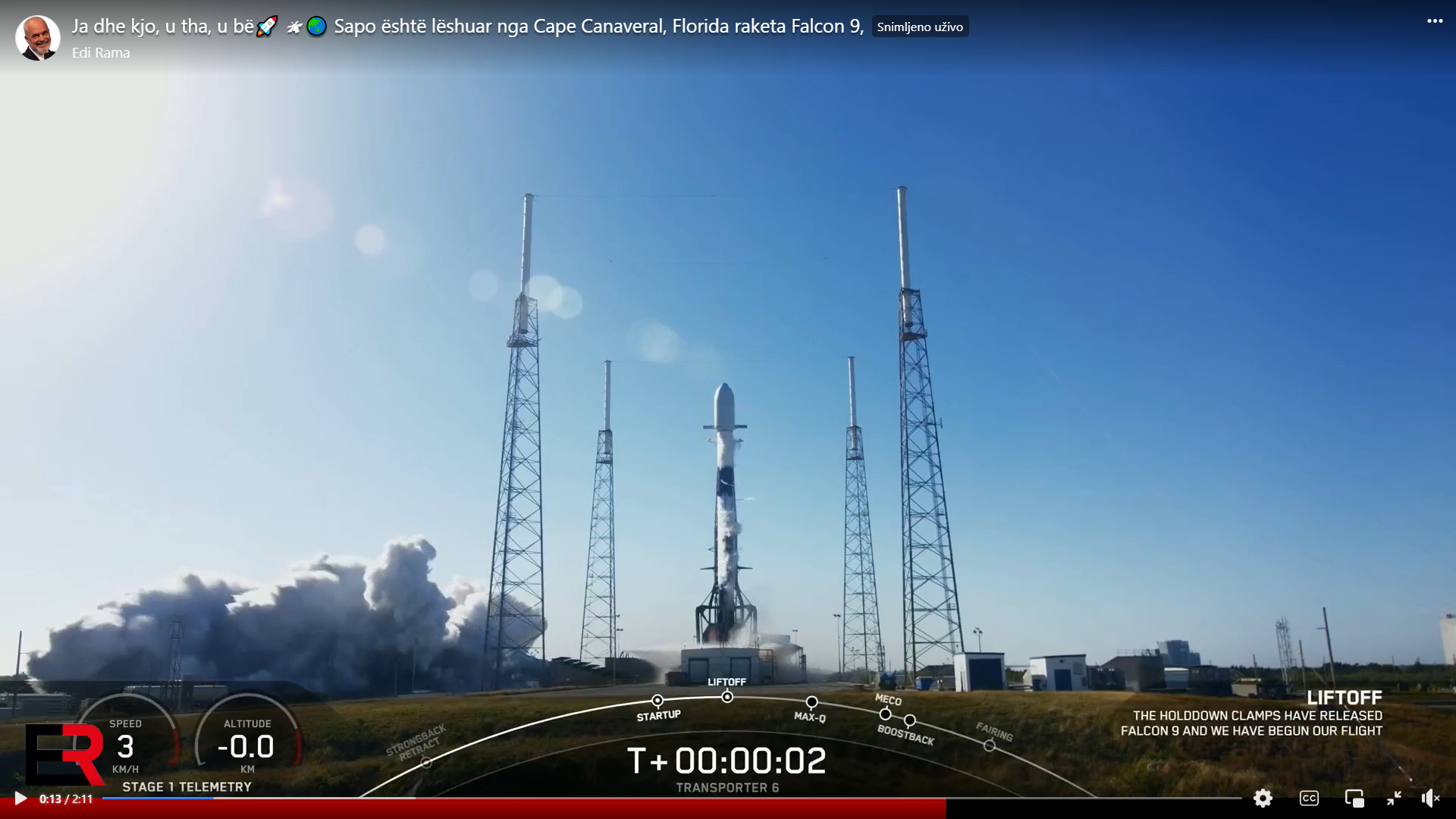Prvi albanski sateliti lansirani u svemir