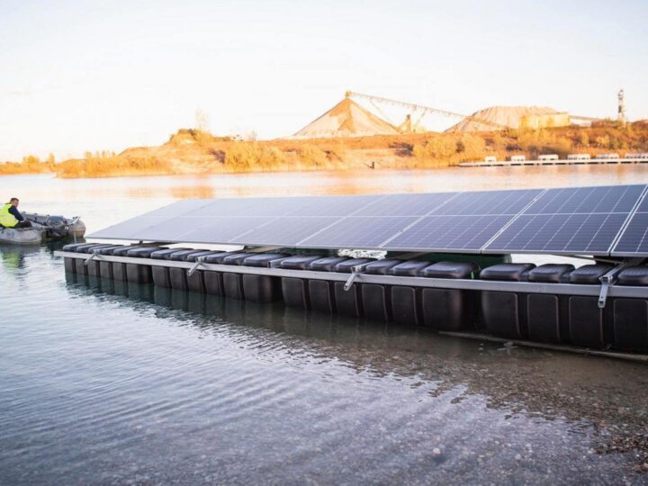 Bivša šljunčara u Austriji pretvorena je u plutajuću solarnu farmu