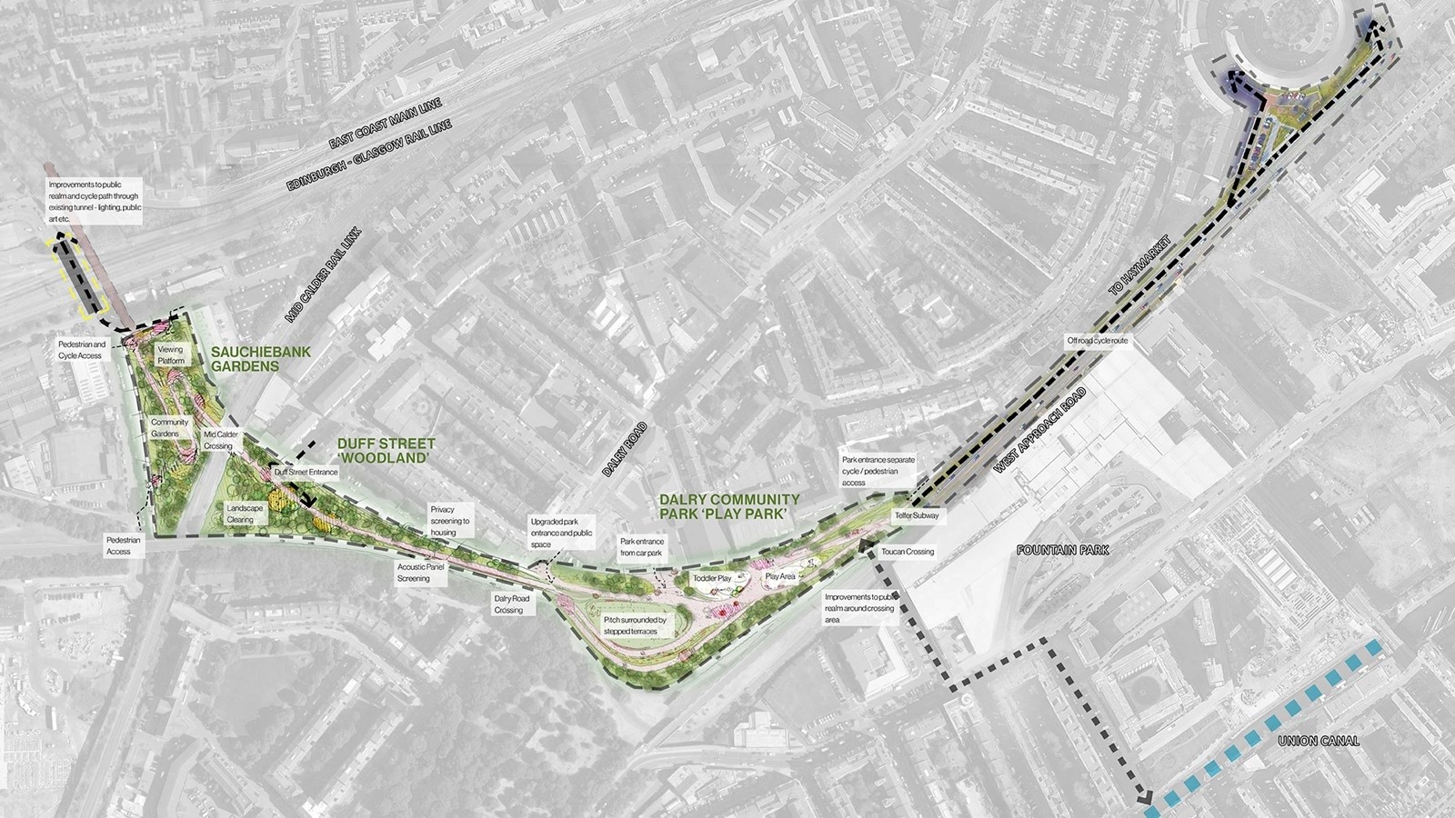 Edinburgh počinje raditi na zelenom koridoru za aktivno putovanje