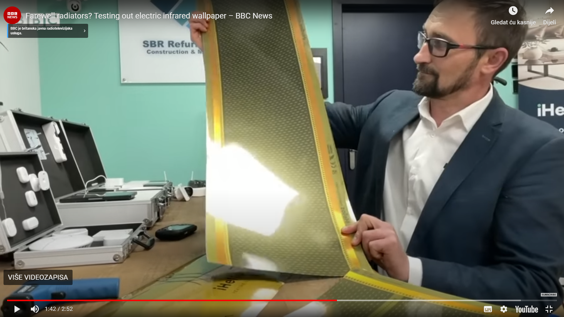 ZBOGOM RADIJATORIMA?! Testiraju se električne infracrvene tapete koje daju toplinu kao Sunce