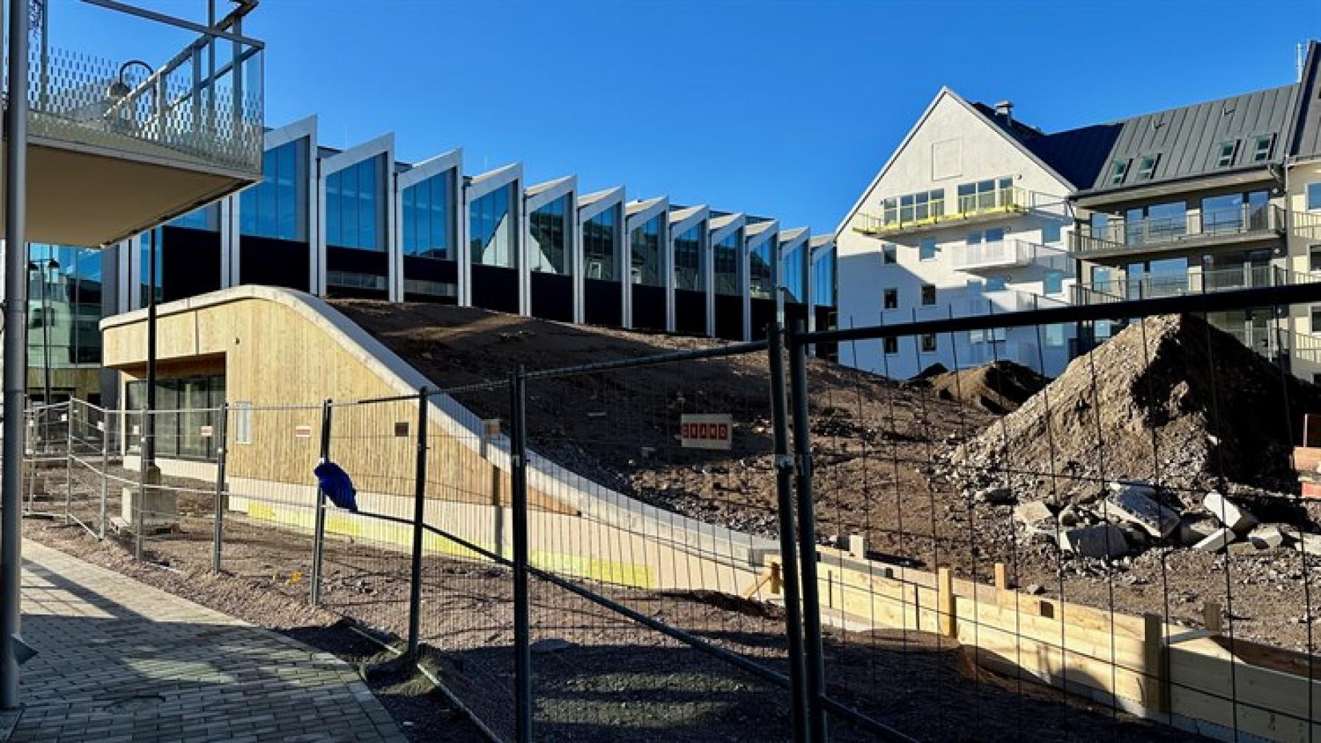 Linköping na krovu ove zgrade gradi svoj najnoviji zeleni park