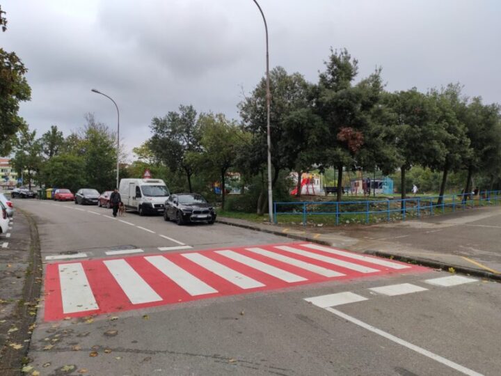 Crvena termoplastika u službi zaštite pješaka u prometu