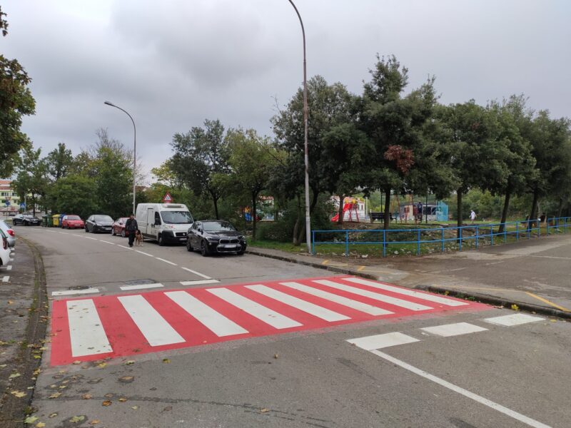 Crvena termoplastika u službi zaštite pješaka u prometu