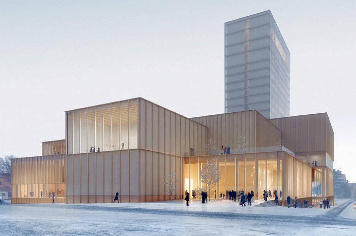 Sustav baterija za skladištenje energije ima za cilj da ovaj drveni neboder bude siguran