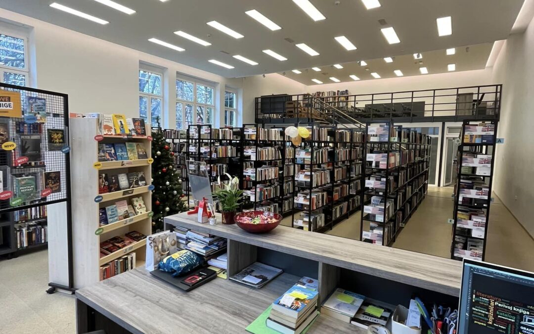 U Donjem Miholjacu otvorena obnovljena Gradska knjižnica