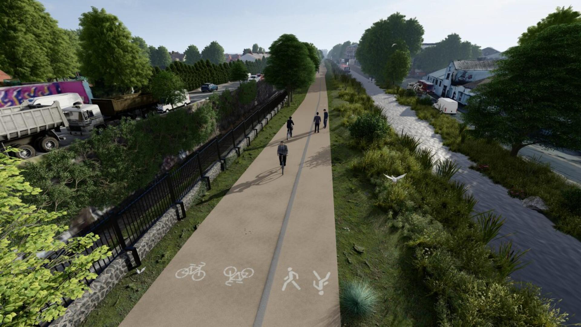 Dublin’s Greenways: pretvaranje gradskih kanala u biciklističku mrežu udaljenu od automobila