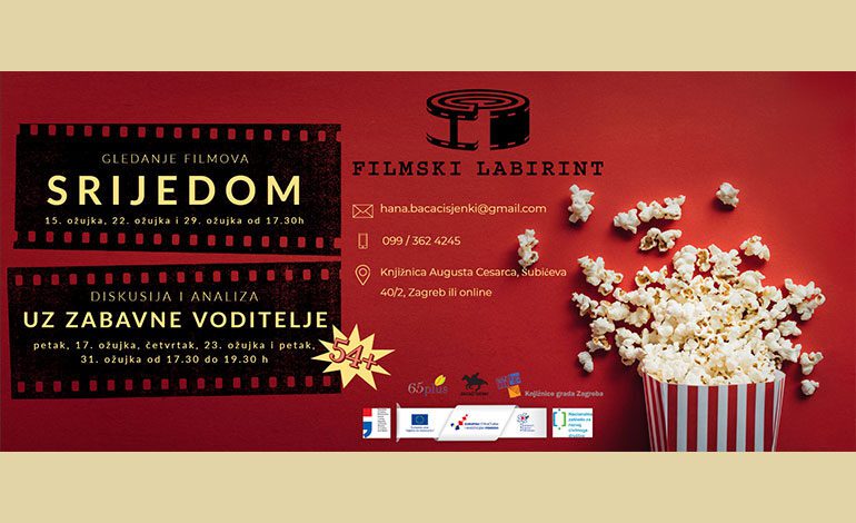 Besplatne radionice medijskog, filmskog, informatičkog i informacijskog opismenjavanja starijih od 54