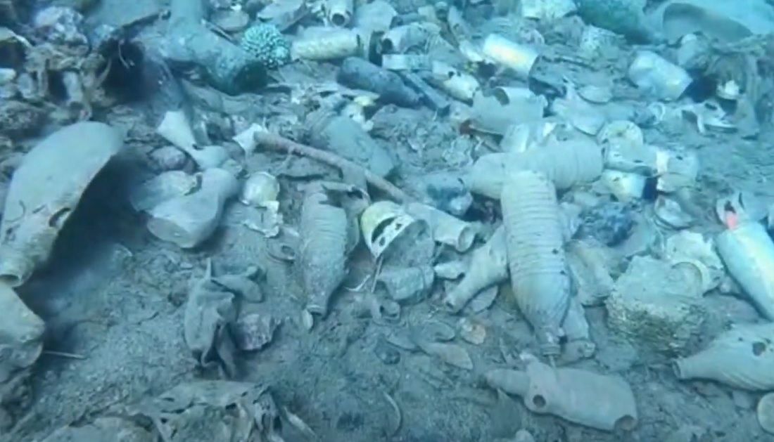 Šibenčani čišćenjem podmorja izvadili 600 limenki i plastične ambalaže, 800 staklenih boca i 16 autoguma