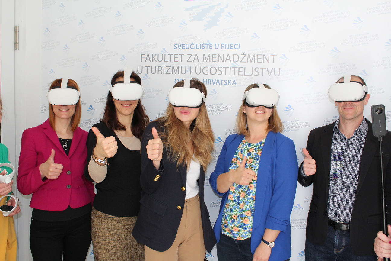 Fakultet za menadžment u turizmu i ugostiteljstvu iz Opatije kreće s korištenjem VR sustava u nastavi!
