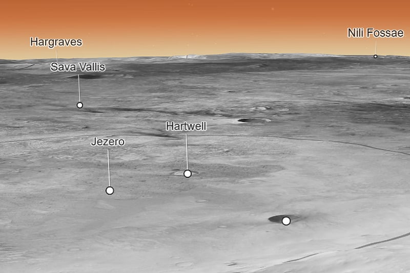 NASA lansirala kartu koja vam omogućuje da virtualno prošetate površinom Marsa