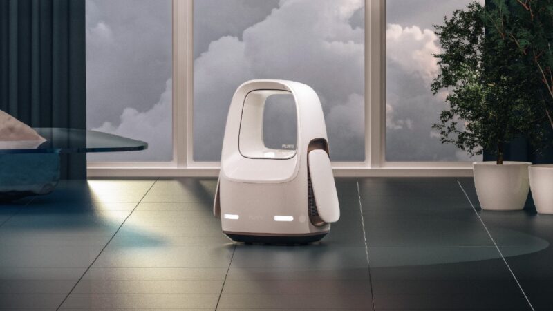 Ovaj presladak robot pročistač zraka čini vaš dom ili ured sigurnijim i življim