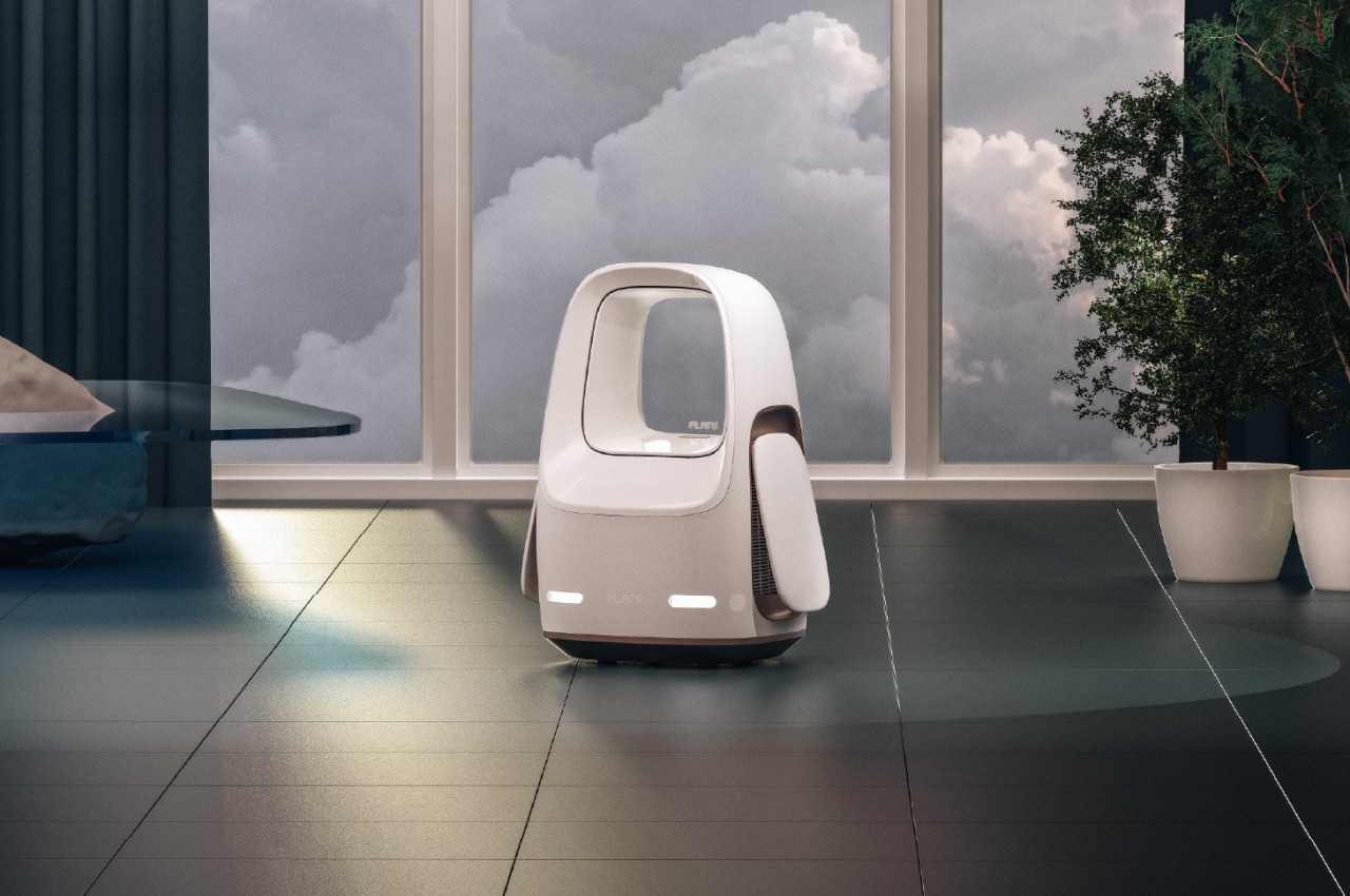 Ovaj presladak robot pročistač zraka čini vaš dom ili ured sigurnijim i življim