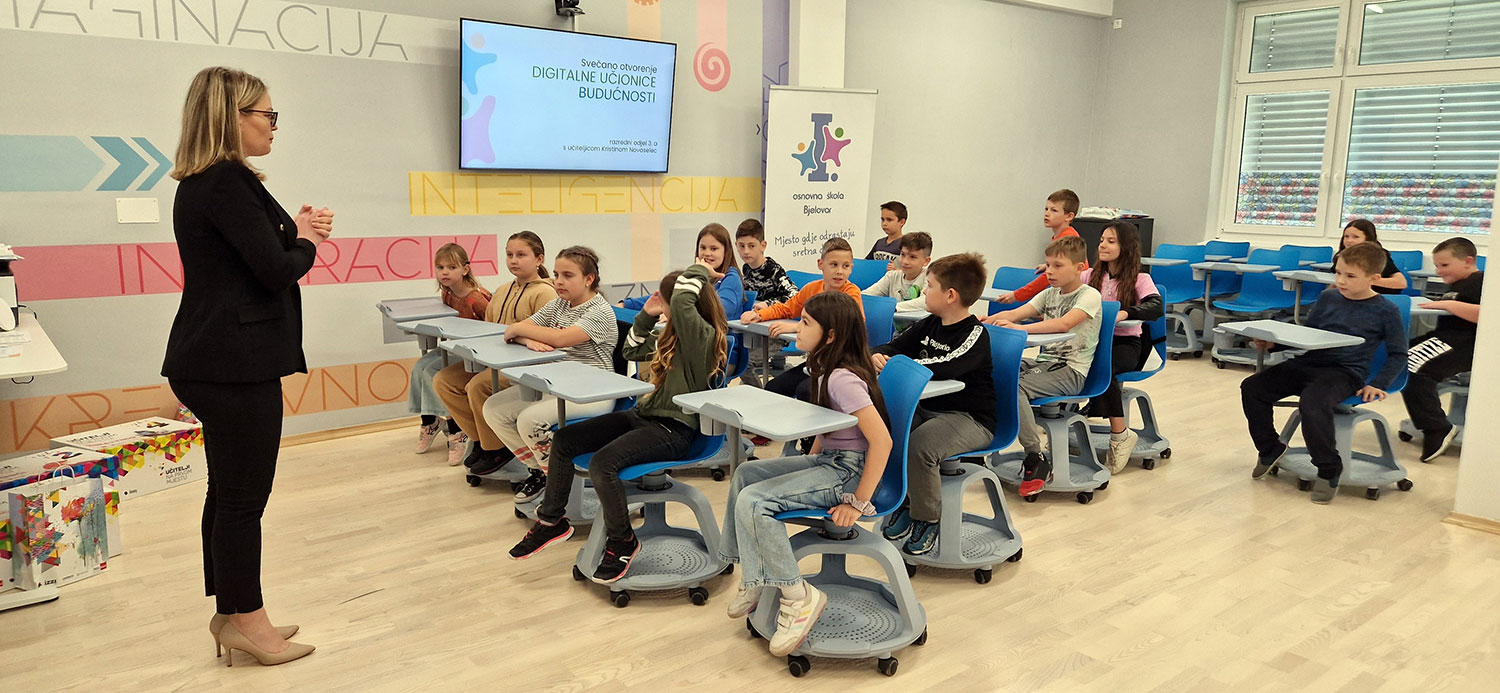 Otvorena prva digitalna učionica budućnosti u Hrvatskoj