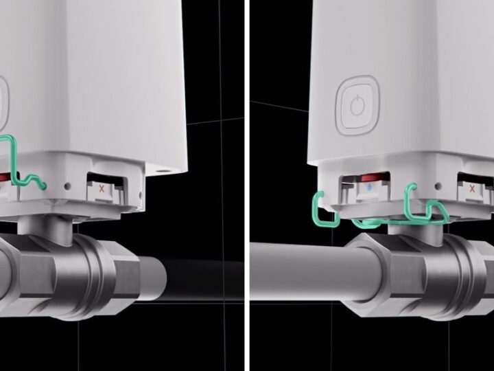 Ajax Systems WaterStop ventil za zatvaranje vode s daljinskim upravljanjem