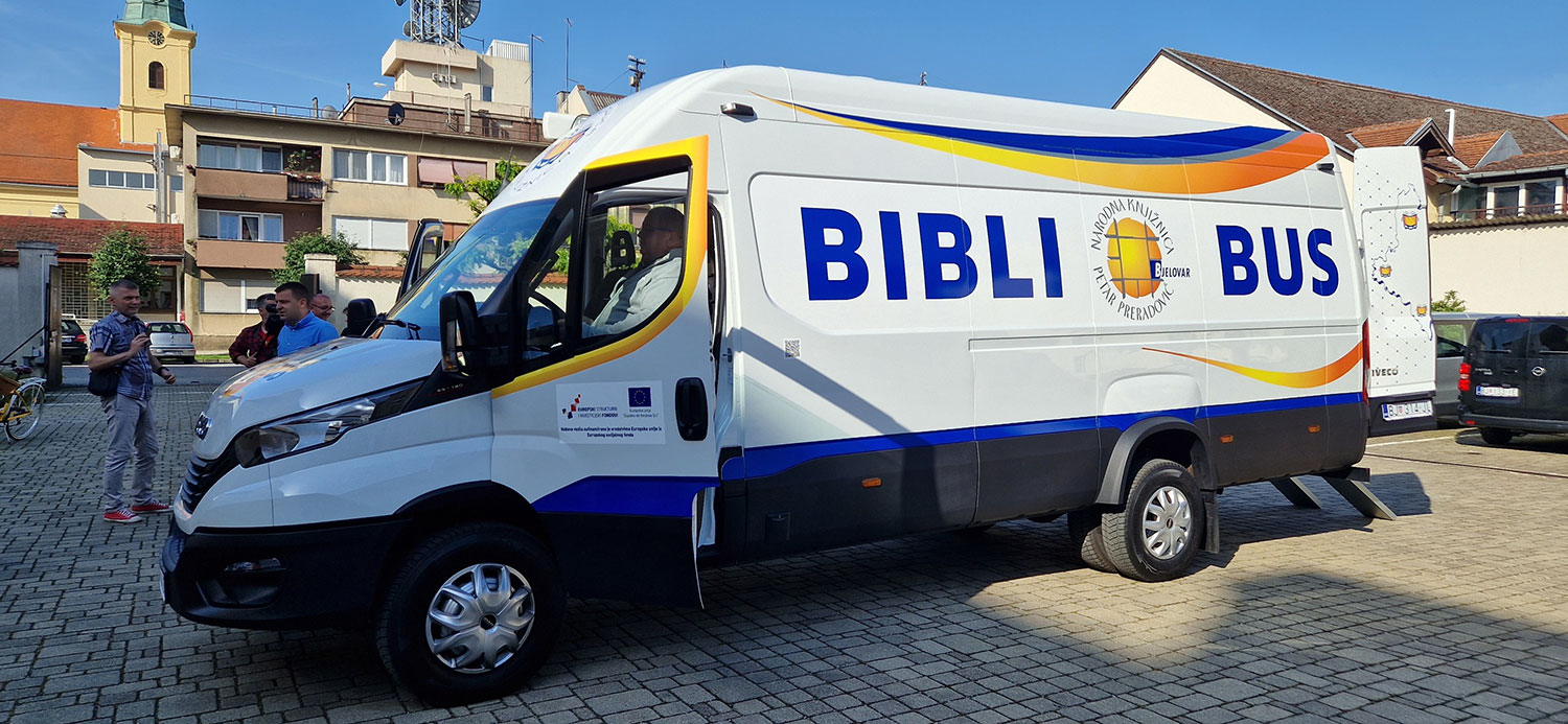 Novi bibliobus u Bjelovaru