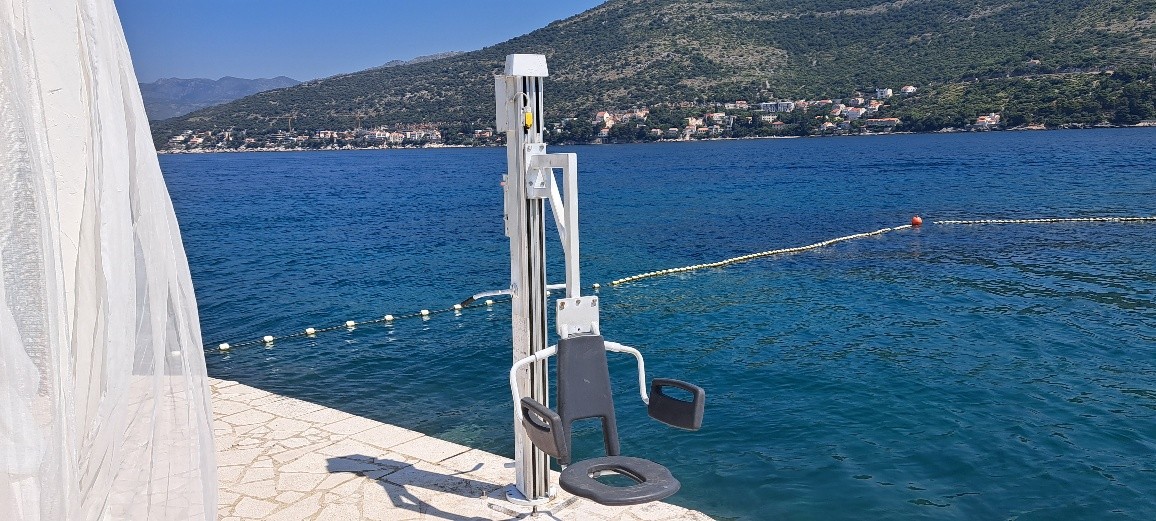 Postavljena dizala za osobe s invaliditetom na šest dubrovačkih plaža