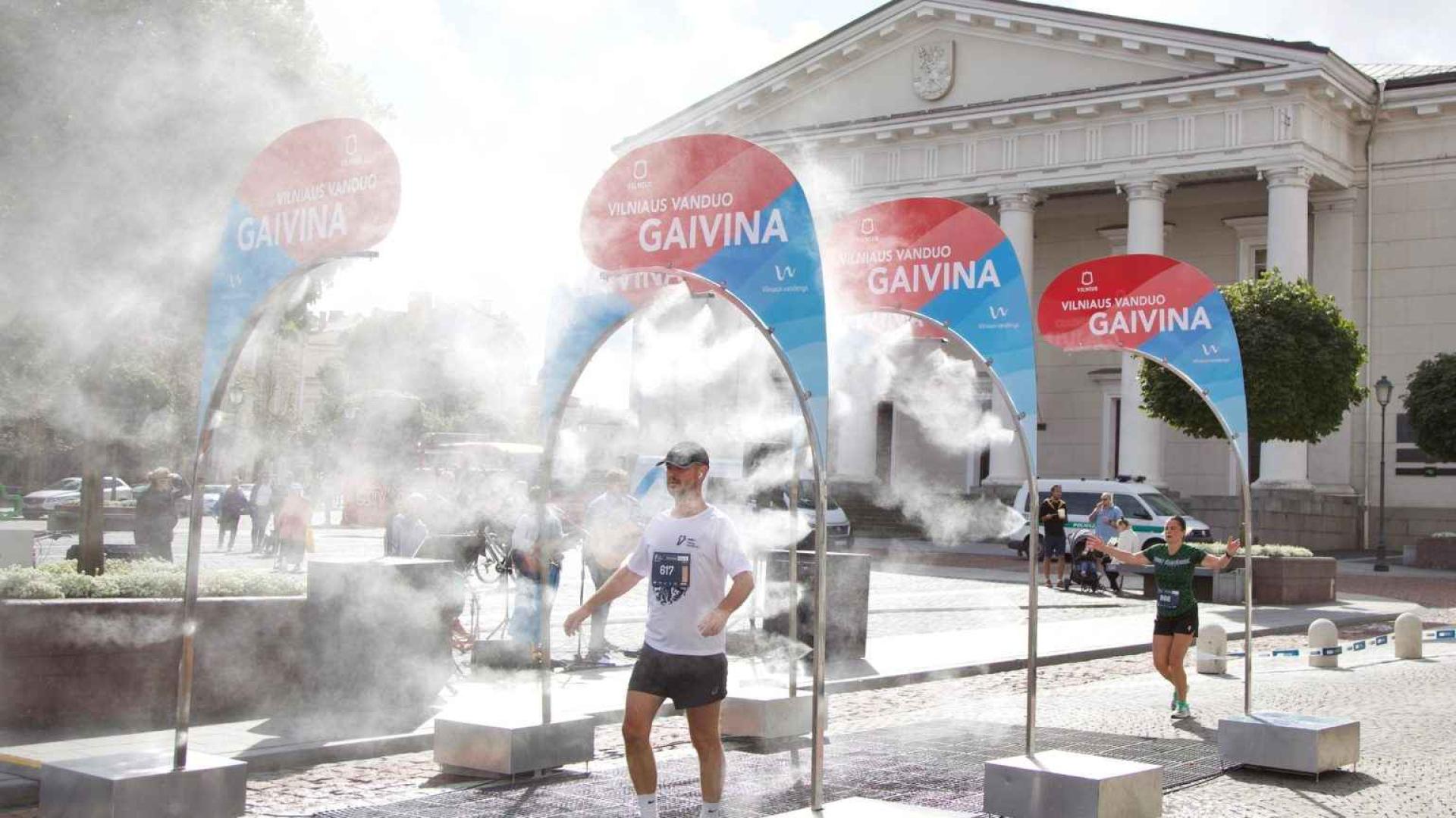 Vilnius hladi stanovnike uređajima za raspršivanje magle