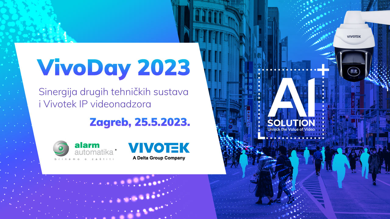 Alarm automatika na VivoDayu predstavila sinergiju drugih tehničkih sustava i Vivotek IP videonadzora