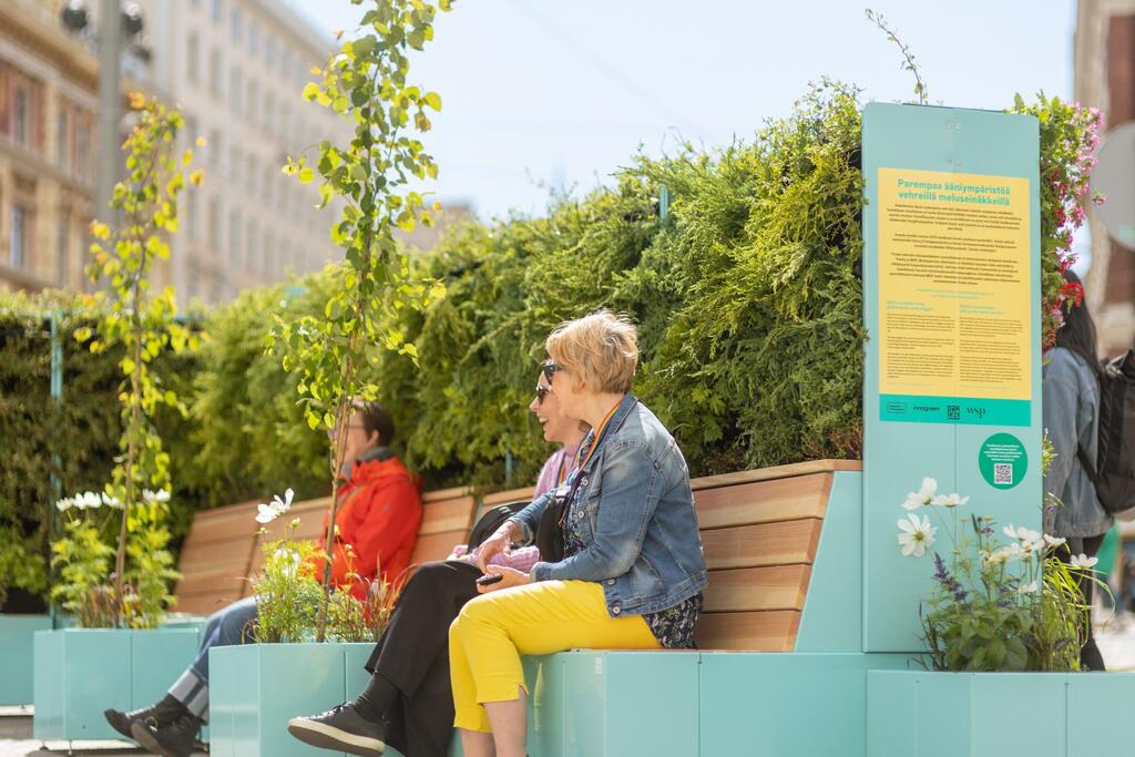 Zeleni zidovi za zaštitu od prometne buke testirani su u središtu Helsinkija