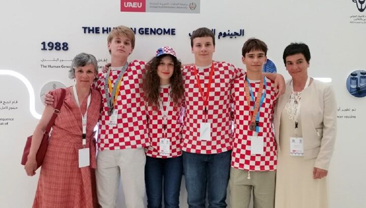 Najveći uspjeh Hrvatskih učenika na Međunarodnoj biološkoj olimpijadi