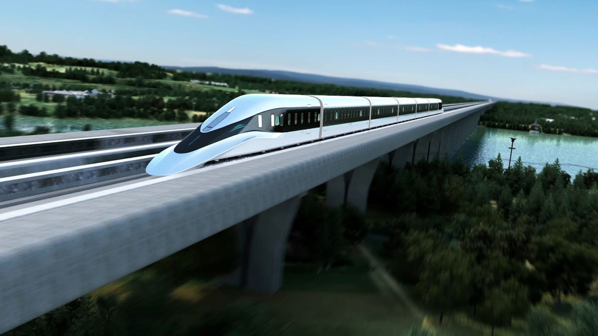Novi kineski maglev vlak postigao je brzinu od 453 km/h