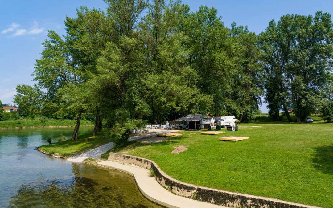 Uređuje se zelena riječna oaza u Ozlju