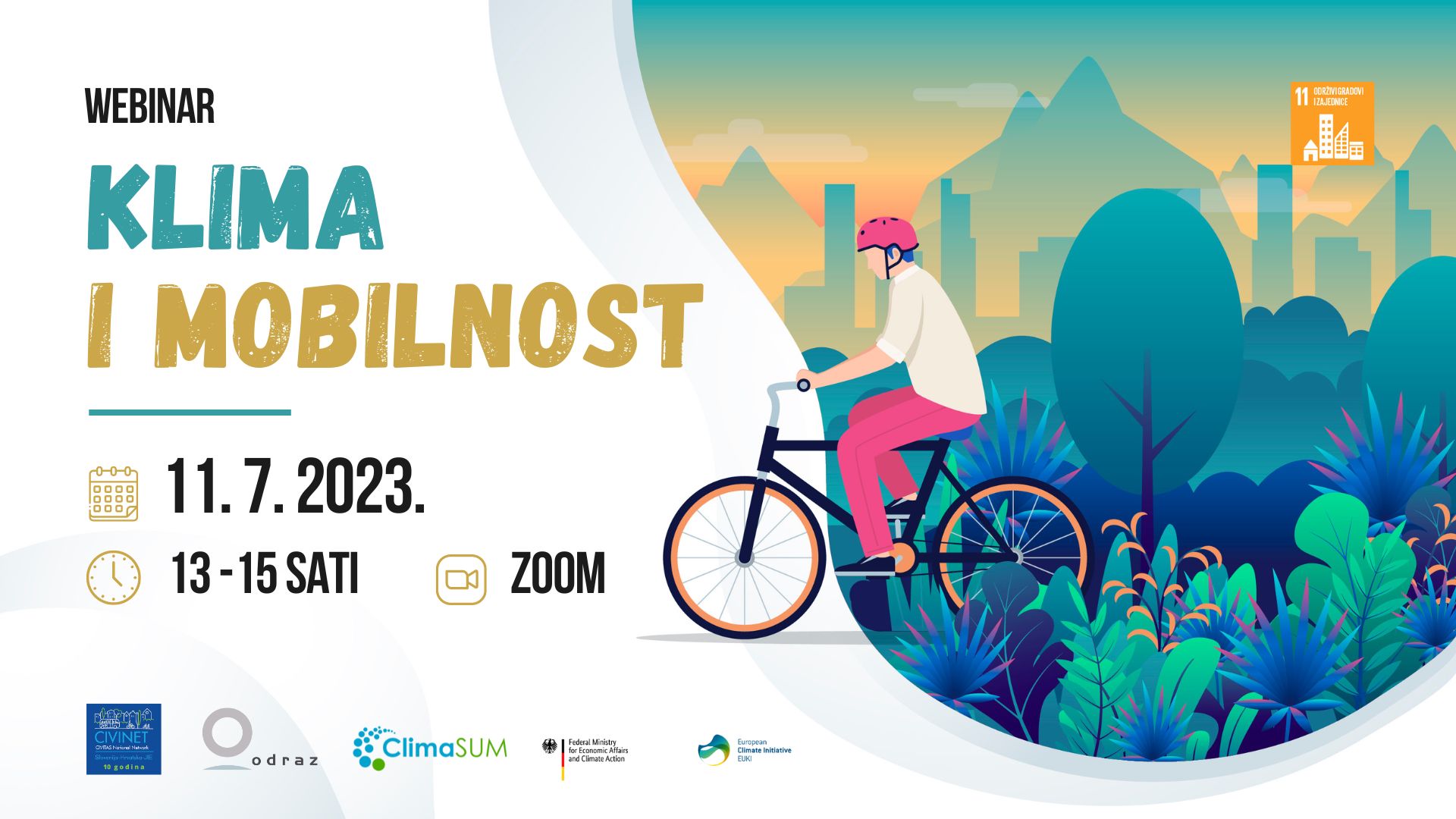 Poziv na webinar “Klima i mobilnost”