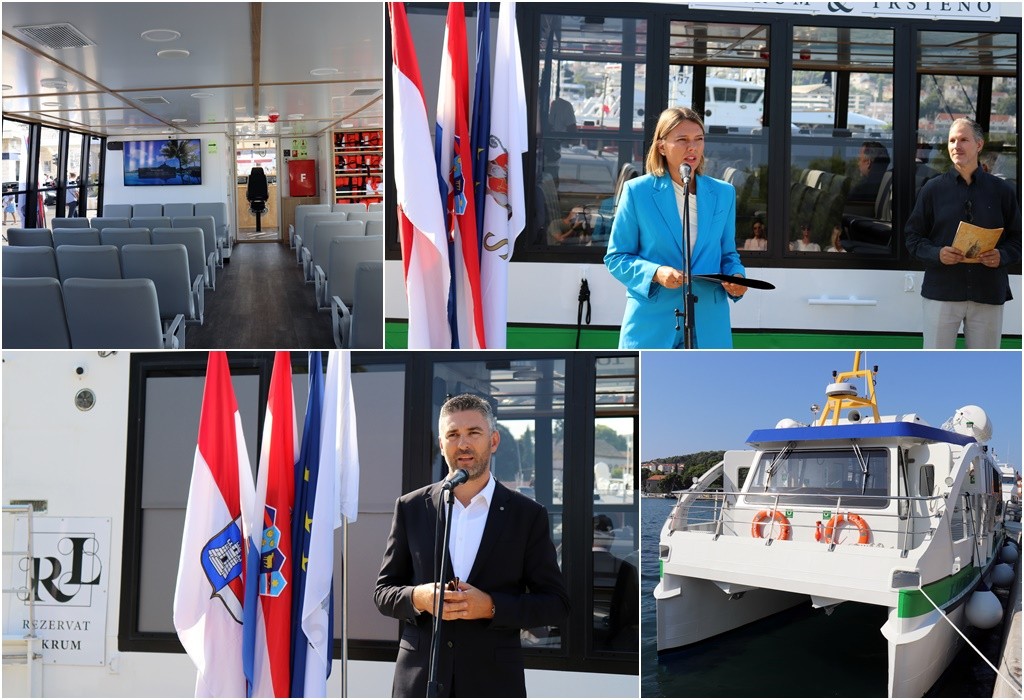 Dubrovnik dobio prvi hrvatski putnički brod na hibridni pogon sufinanciran EU sredstvima