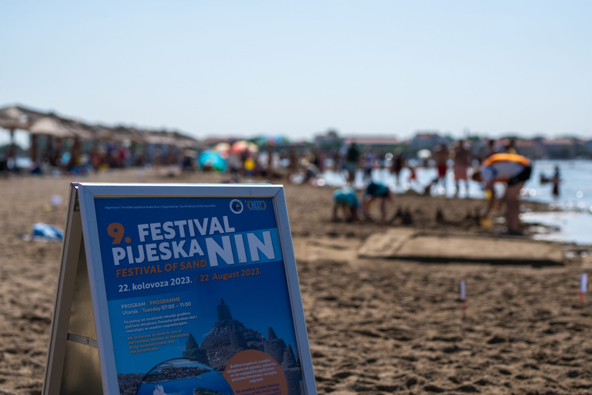 U Ninu priredili Festival pijeska