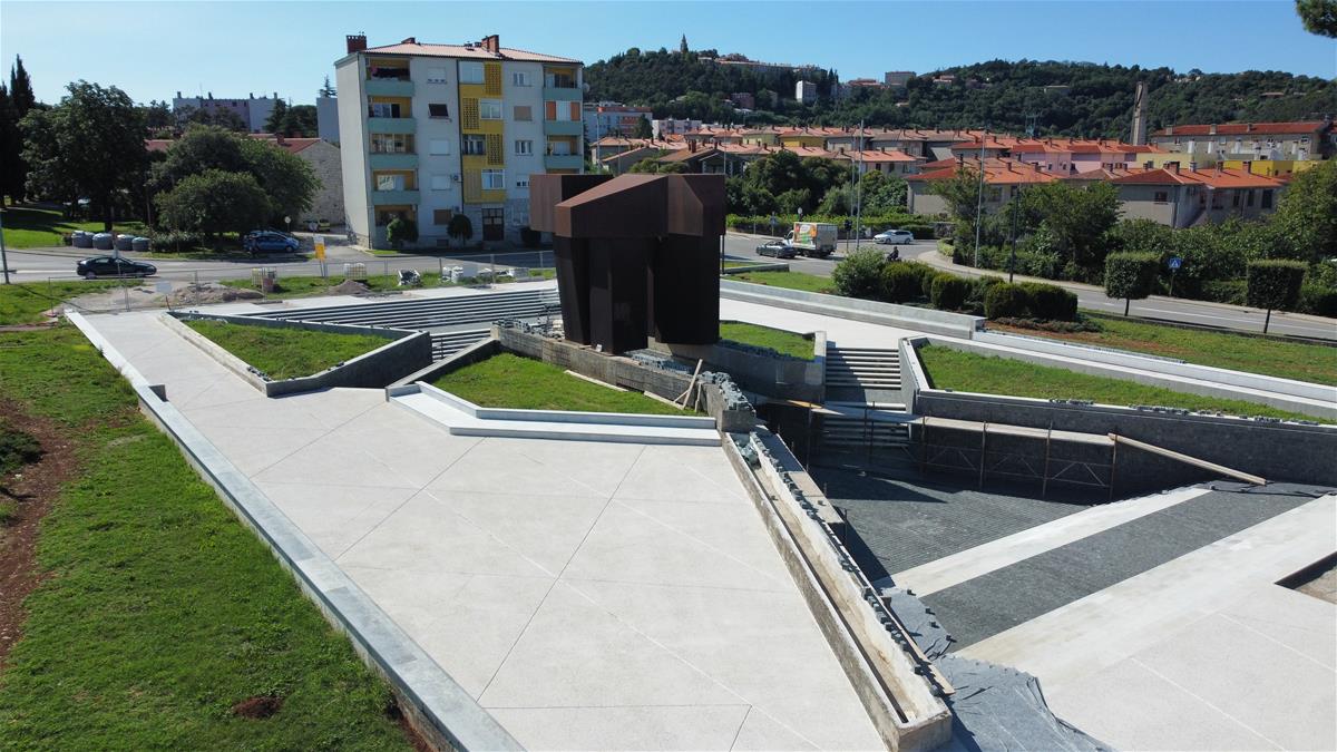 Još par tjedana do dovršetka radova na Spomen prostoru rudaru