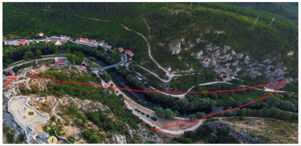 Počinju radovi na izgradnji zipline sustava na Kninskoj tvrđavi