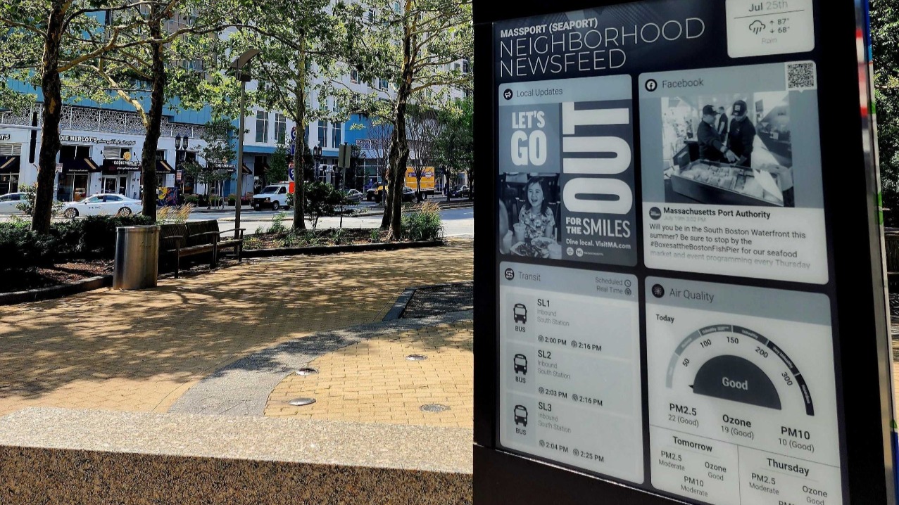 Boston koristi pametne gradske kioske za ažuriranje kvalitete zraka