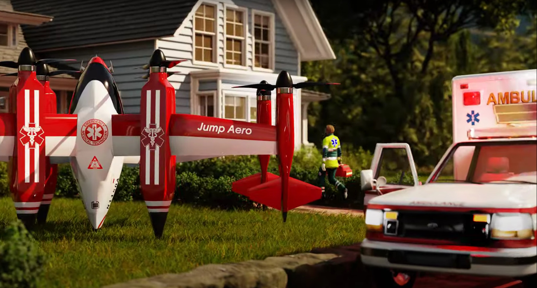 Leteća hitna pomoć budućnosti