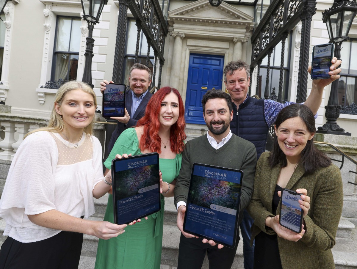 Karta proširene stvarnosti omogućuje turistima da istražuju Dublin s bilo kojeg mjesta