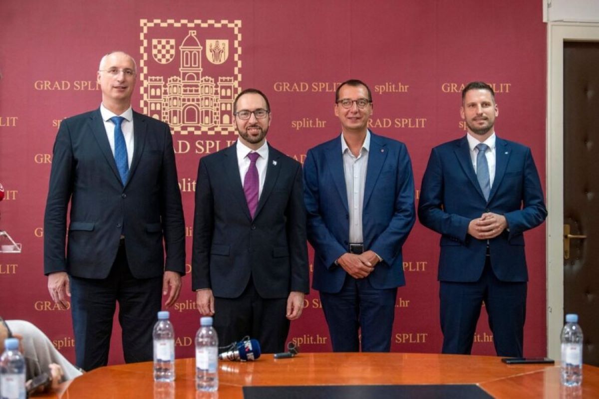 Sastanak Inicijative 4 grada u Splitu – Nastavak suradnje na teme priuštivog stanovanja, digitalizacije i zelene tranzicije