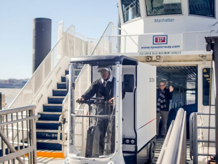 Usluga kombinirane dostave trajektom i e-biciklom uskoro se pokreće u New Yorku