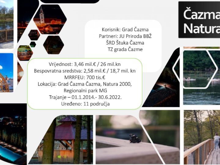 Grad Čazma i projekt Čazma Natura u dvije godine privukli 55.000 posjetitelja