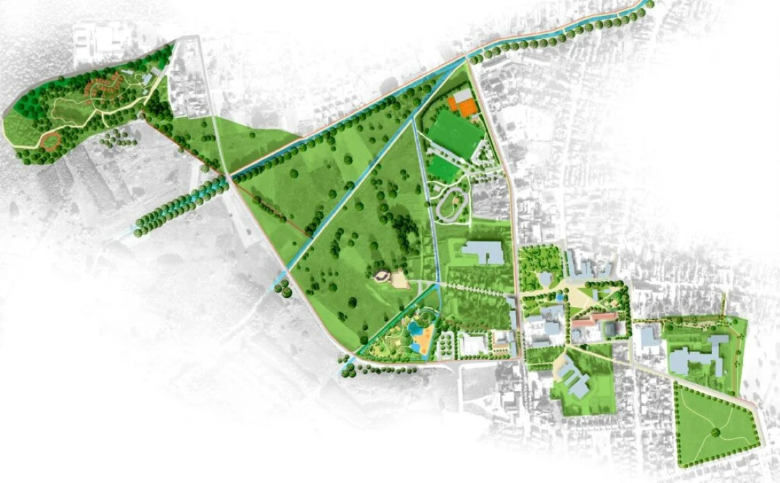 Na području Đurđevca projektira se uređenje zelenih površina te prijavljuje na natječaj za financiranje drvoreda, šetnica, zelenih fasada i krovova