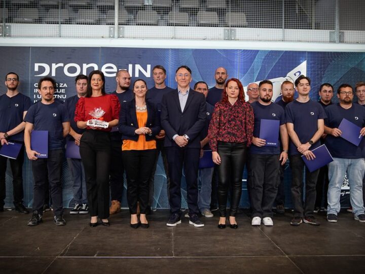 Održana promocija završnih projekata prve generacije polaznika Drone-IN Centra za inovacije i umjetnu inteligenciju Petrinja