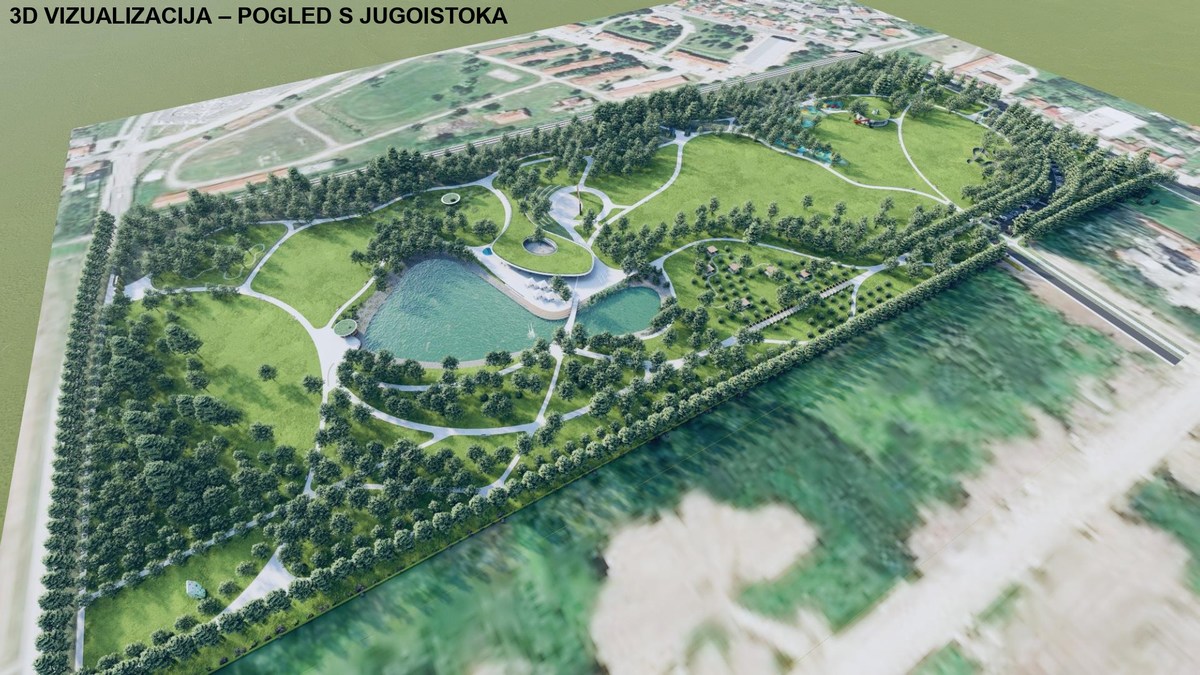 Čakovec će dobiti najveći park u ovom dijelu Europe