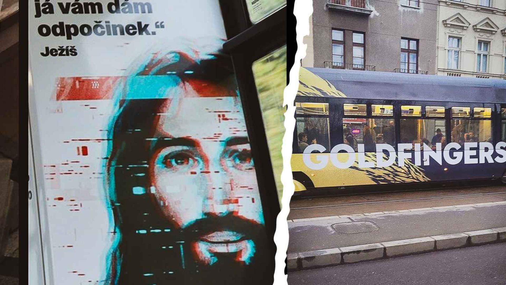 Isus i striptiz klubovi: reklame na praškim tramvajima izazivaju kontroverze