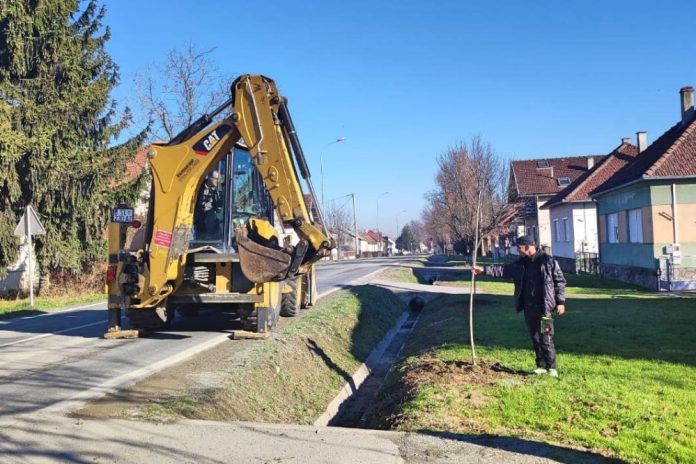 Nastavlja se ozelenjivanje grada Orahovica